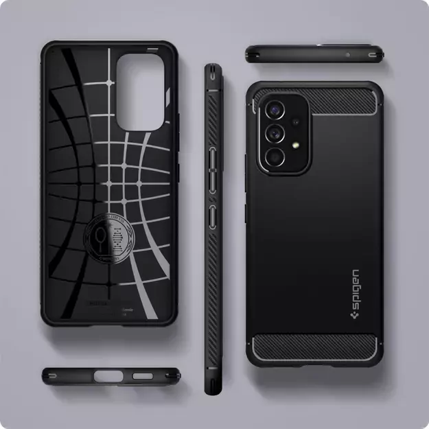 Spigen Rugged Armor Case for Samsung Galaxy A53 5G - Matte Black 7
