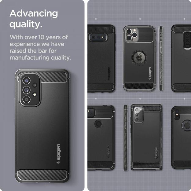 Spigen Rugged Armor Case for Samsung Galaxy A53 5G - Matte Black 10