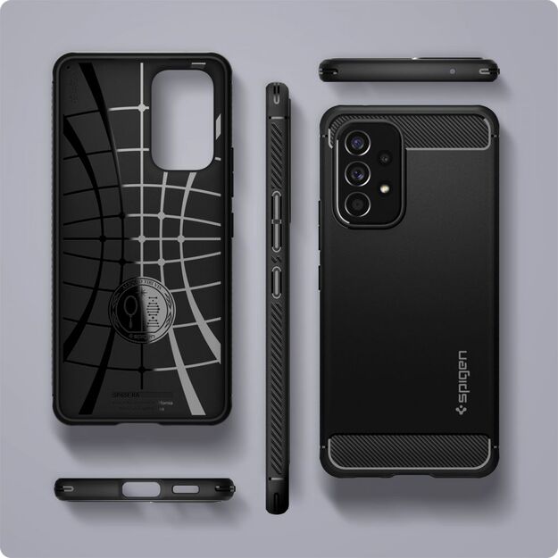 Spigen Rugged Armor Case for Samsung Galaxy A53 5G - Matte Black 15