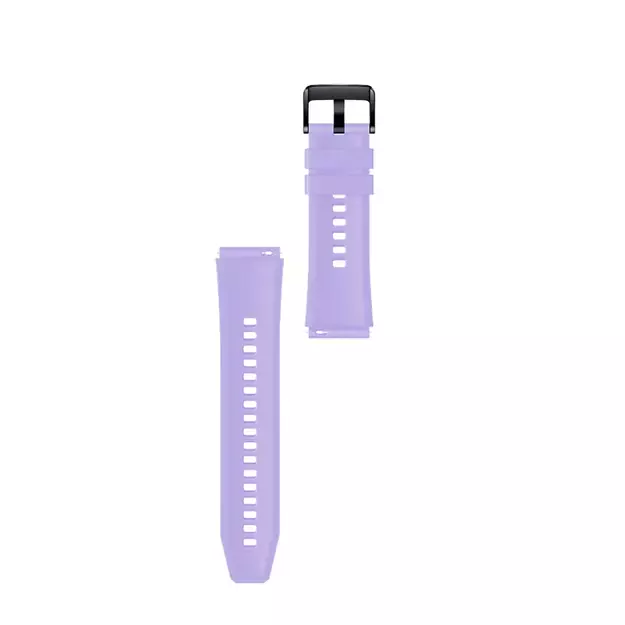 Silicone Strap for Huawei Watch GT 2 / 3 / 4 / 2 Pro / 3 Pro / 4 Pro / GT 2e - Purple 8