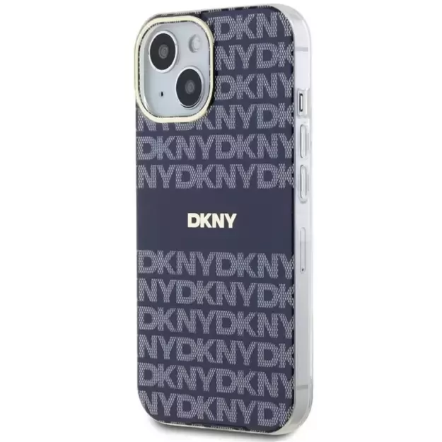 DKNY IML Mono &amp  Stripe MagSafe case for iPhone 15 / 14 / 13 - blue 8