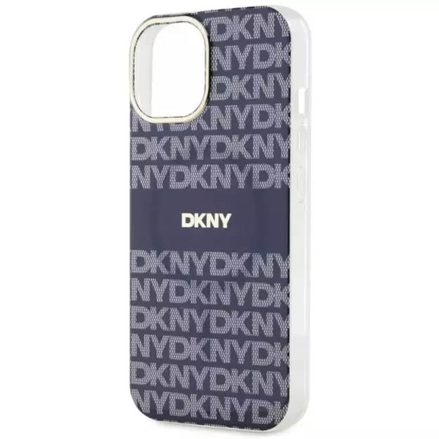 DKNY IML Mono &amp  Stripe MagSafe case for iPhone 15 / 14 / 13 - blue 12