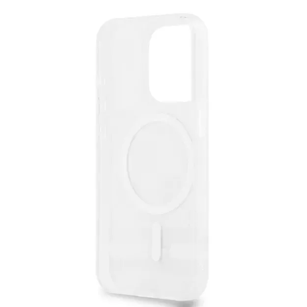 DKNY IML Checkered Mono Pattern &amp  Printed Stripes MagSafe case for iPhone 15 Pro Max - beige 13