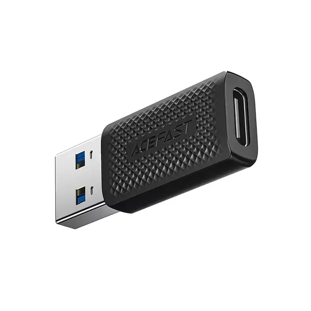 Acefast J2 USB-C 3.0 (Female) to USB-A 3.0 (Male) 5Gb/s Adapter - Black 3
