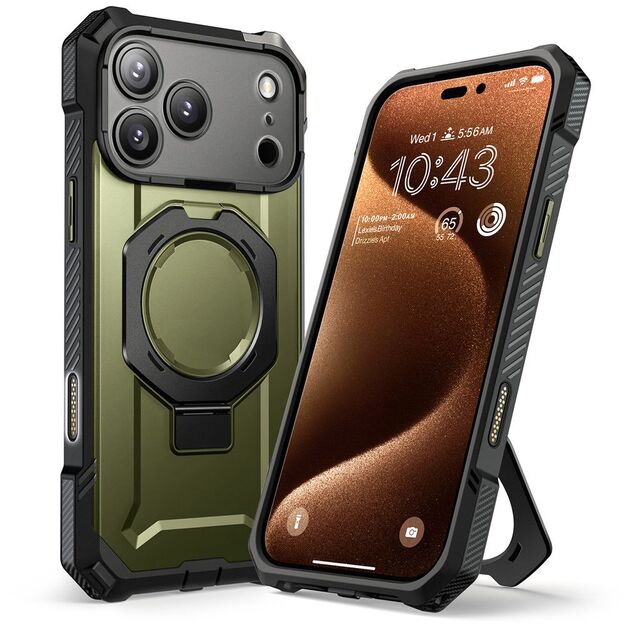 Supcase UB Grip Mag MagSafe Case for iPhone 17 Pro - Green 1