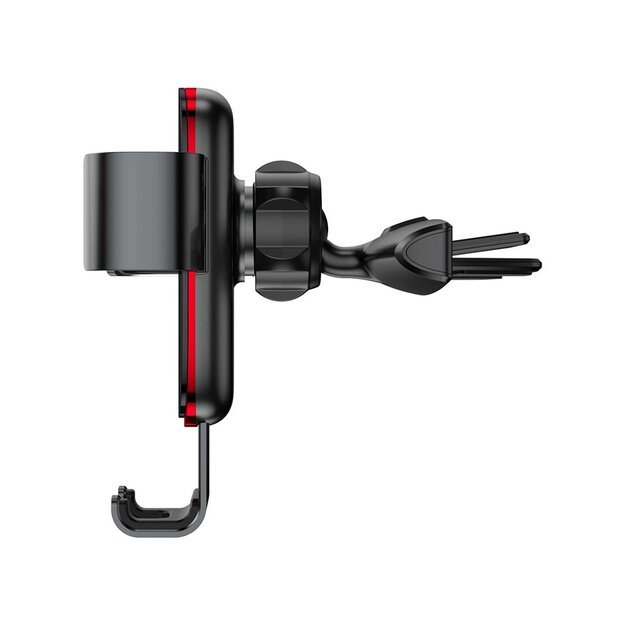 Baseus Metal Age Gravity Car Mount Metal Gravity Car Mount for CD Slot Black (SUYL-J01) 1