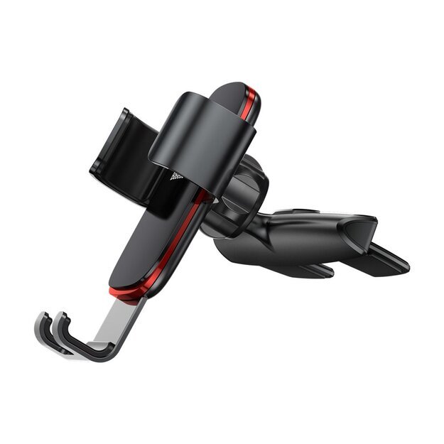 Baseus Metal Age Gravity Car Mount Metal Gravity Car Mount for CD Slot Black (SUYL-J01) 2