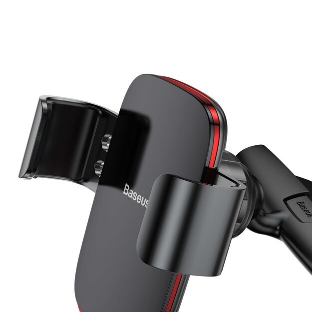 Baseus Metal Age Gravity Car Mount Metal Gravity Car Mount for CD Slot Black (SUYL-J01) 4