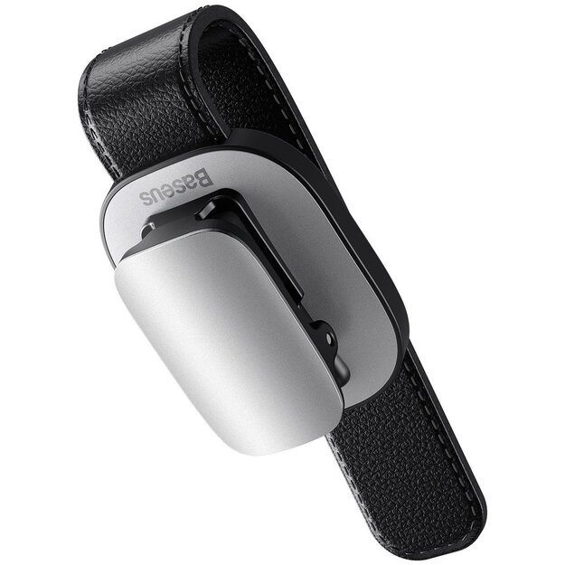 Baseus Car Holder Glasses Clip Silver (ACYJN-B0S) 3