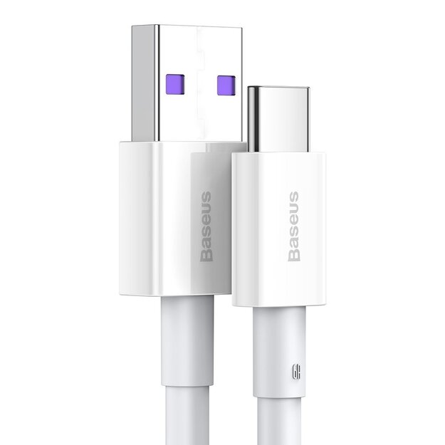 Baseus Superior cable USB - USB TypeC 66 W 6A 2 m White (CATYS-A02) 1