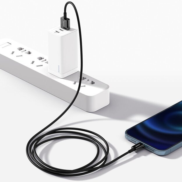Baseus Superior USB - Lightning cable 2.4 A 2 m black (CALYS-C01) 10