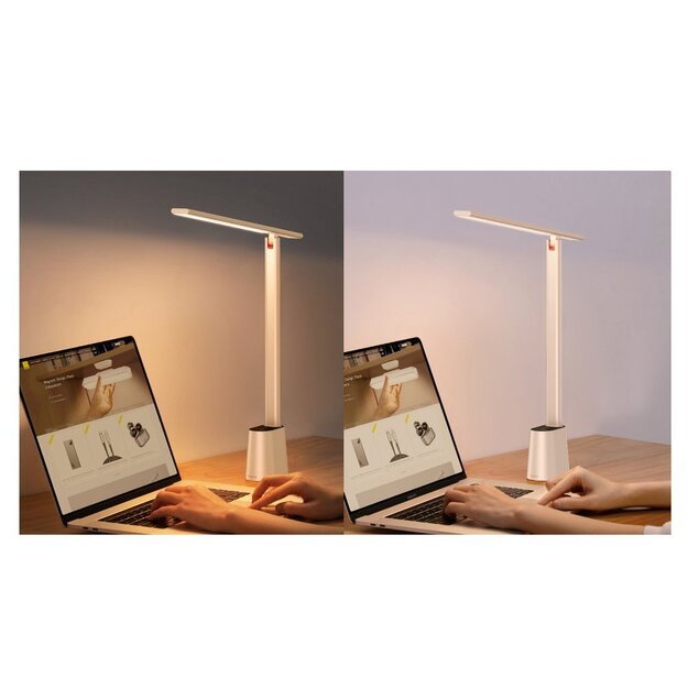 Baseus Smart Eye rechargeable folding reading desk LED lamp (Smart Light) white (DGZG-02) 13