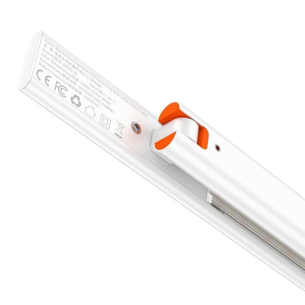Baseus Smart Eye rechargeable folding reading desk LED lamp (Smart Light) white (DGZG-02) 5