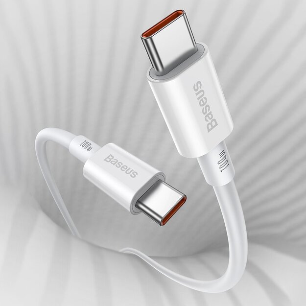 Baseus CATYS-B01 USB-C - USB-C PD QC FCP cable 100W 5A 480Mb/s 1m - black 15