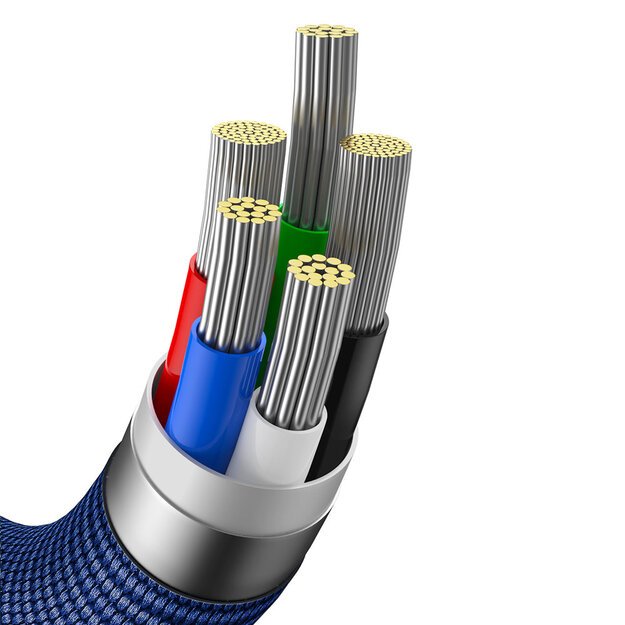 Baseus CAJY000303 Lightning - USB-C PD cable 20W 480Mb/s 2m - blue 6