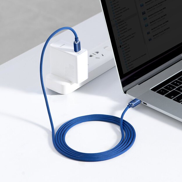 Baseus CAJY000703 USB-C - USB-C PD cable 100W 480Mb/s 2m - blue 9