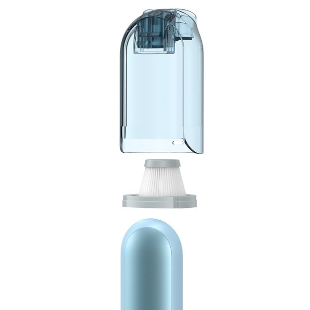 Baseus A1 mini cordless car vacuum cleaner 4000Pa, 30W blue (VCAQ010003) 5