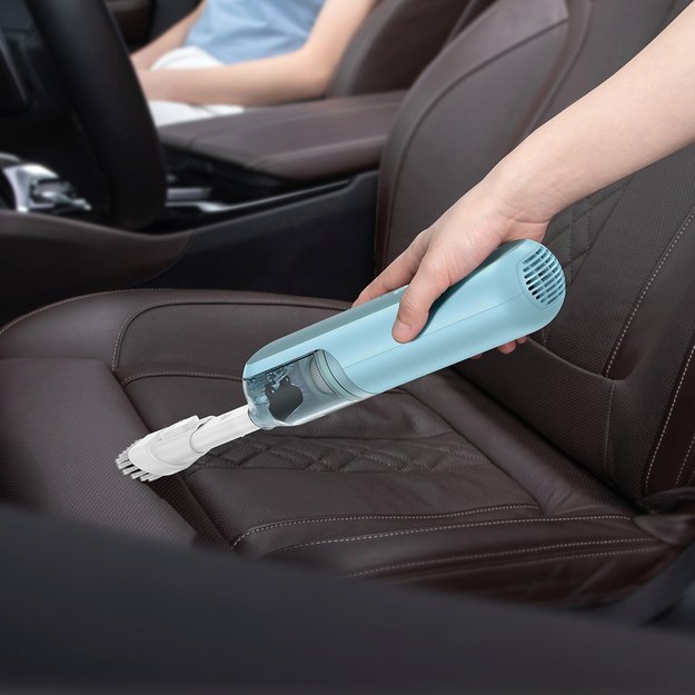 Baseus A1 mini cordless car vacuum cleaner 4000Pa, 30W blue (VCAQ010003) 9