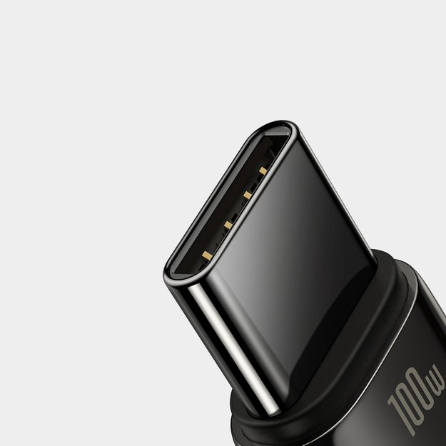 Baseus Tungsten Gold cable USB-A - USB-C 480Mb/s 100W 2m black (CAWJ000101) 15