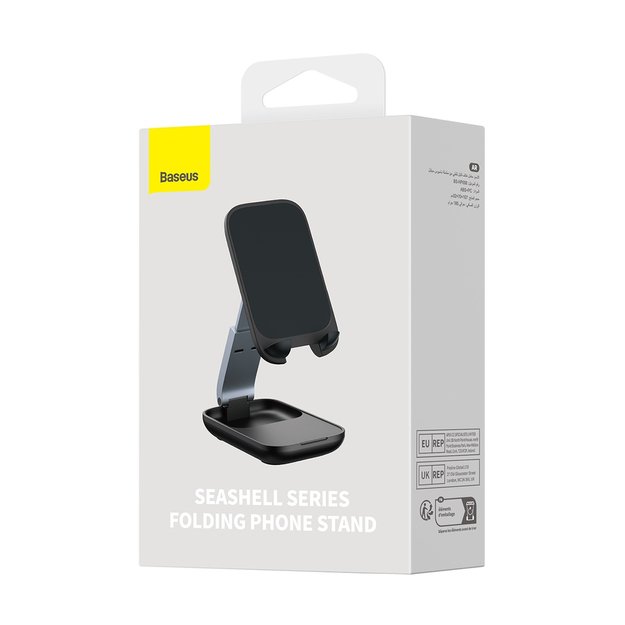 Baseus Seashell Series adjustable phone stand - black 5
