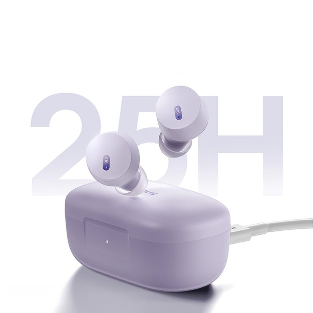 Baseus Bowie E18 Wireless TWS ENC IPX4 Earphones - Purple 1