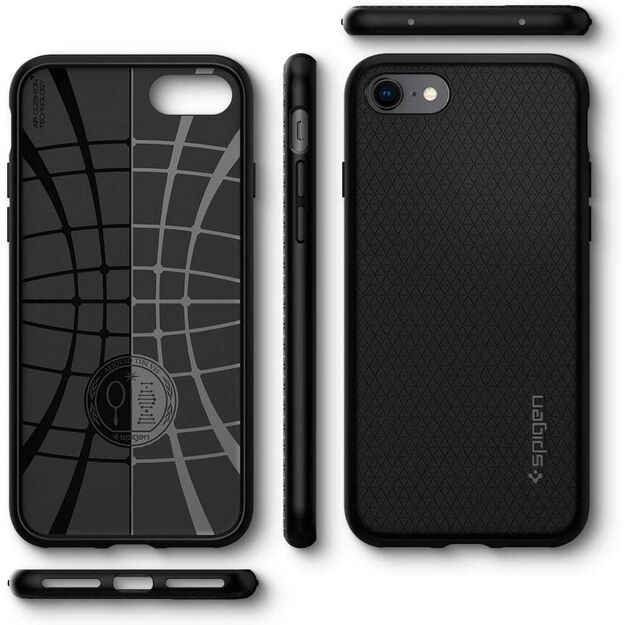 Spigen Liquid Air Case for iPhone 7 / 8 / SE 2020 / SE 2022 - Black 7