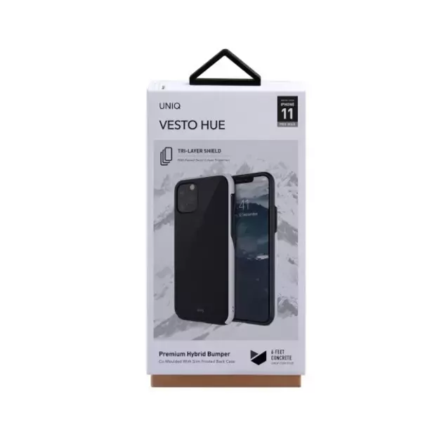 Uniq Vesto Hue case for iPhone 11 Pro Max - black and white 2