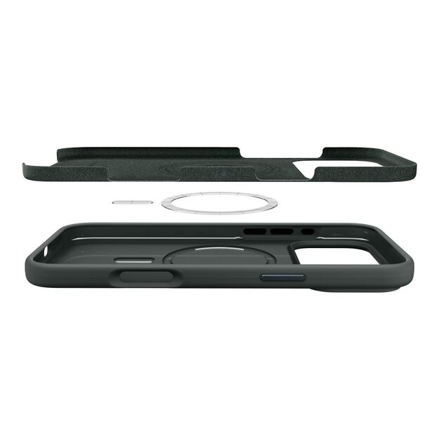 Spigen Silicone Fit MagSafe Case for iPhone 17 Pro Max - Green 9