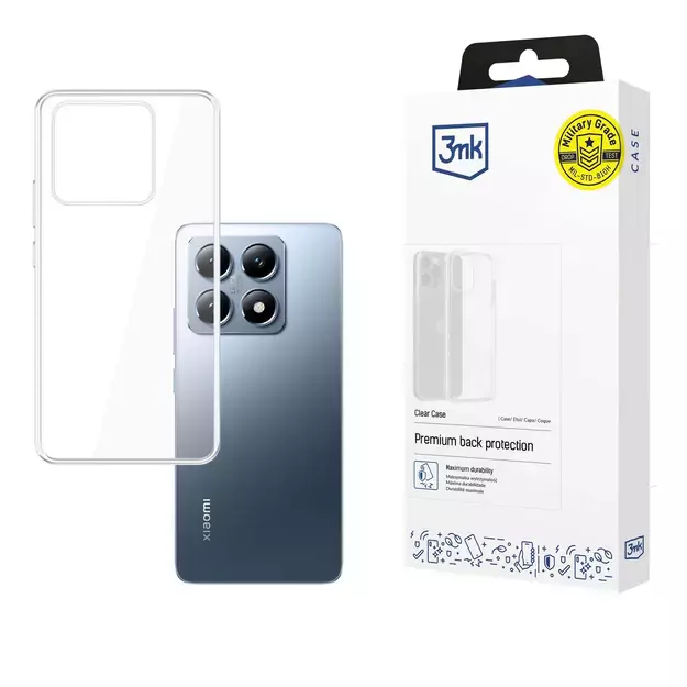 3mk Clear Case for Xiaomi 14T - transparent
