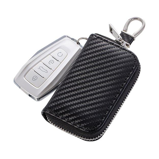 Anti-theft Car Key Case Blocking Radio Waves Faraday Box Faraday Cage Black 3