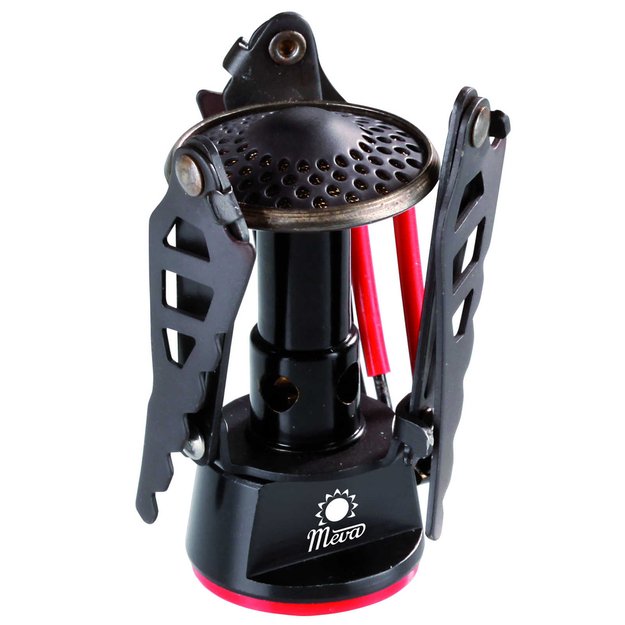 The lightest tourist stove for gas cartridges (valve or thread) SPARK 80gram 2.6kW 2