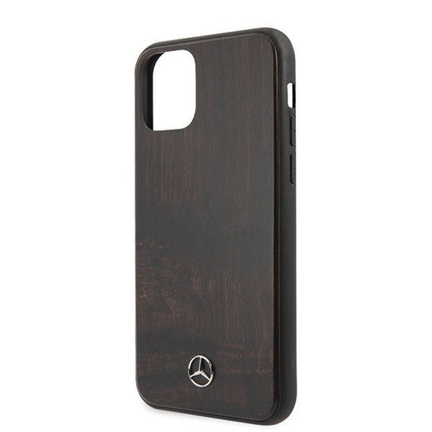 Mercedes Wood Line Rosewood case for iPhone 11 Pro Max - brown 8