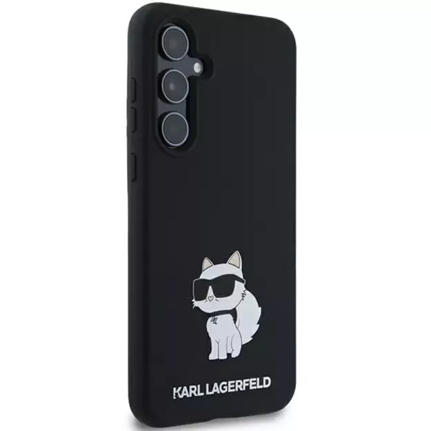 Karl Lagerfeld Silicone Choupette case for Samsung Galaxy A35 - black 10