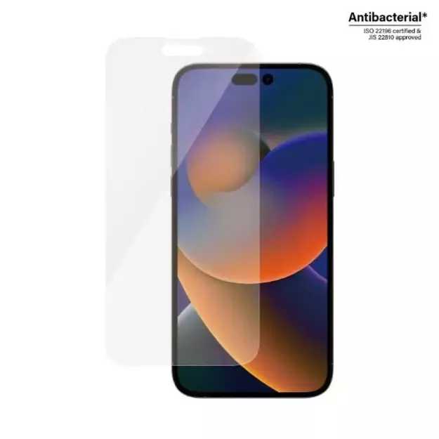 PanzerGlass Classic Fit antibacterial glass for iPhone 14 Pro Max 1