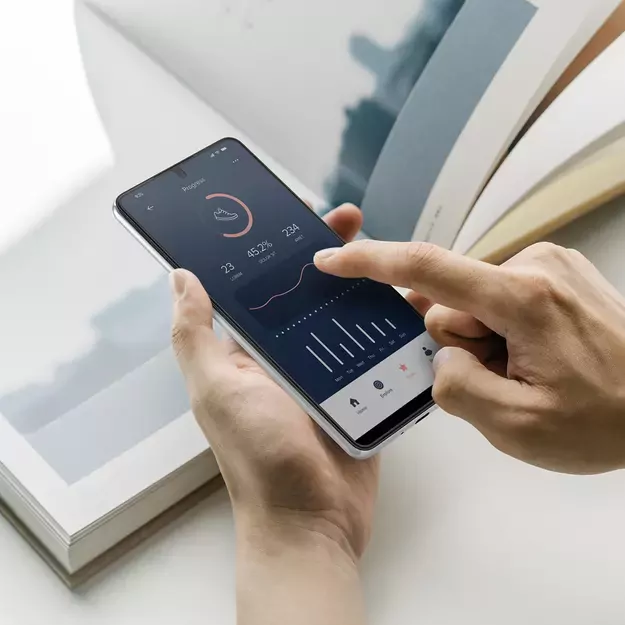 Ringke Invisible Defender ID Glass 2.5D 0.33mm screen protector for Samsung Galaxy A73 5G 8