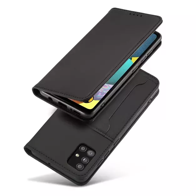 Magnet Card Case Case for Xiaomi Redmi Note 11 Pro Pouch Wallet Card Holder Black 7