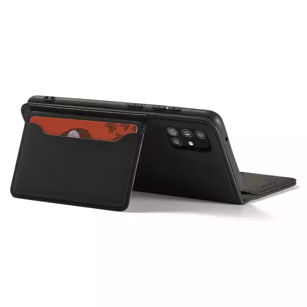 Magnet Card Case Case for Xiaomi Redmi Note 11 Pro Pouch Wallet Card Holder Black 17