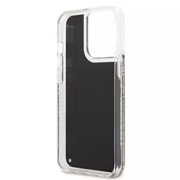Karl Lagerfeld KLHCP13LLGGKBK iPhone 13 Pro/ 13 6,1 czarny/black hardcase Liquid Glitter Gatsby 13