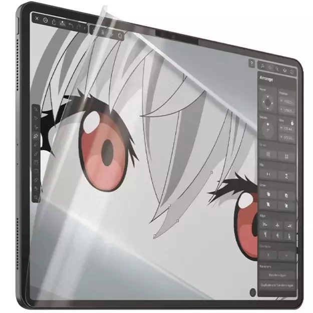Antibacterial PanzerGlass GraphicPaper foil with a glare filter for iPad Air 12.9&quot  2024 / iPad Pro 12.9&quot  2024 4