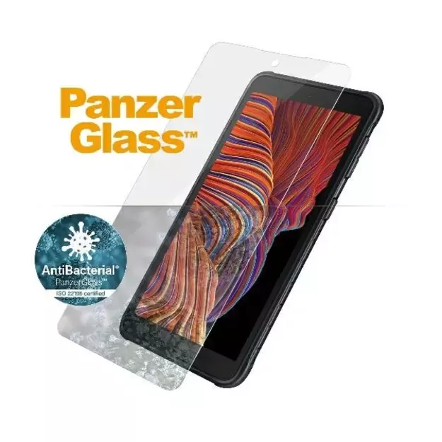 PanzerGlass E2E Pro Regular antibacterial tempered glass for Samsung Galaxy Xcover 5 1