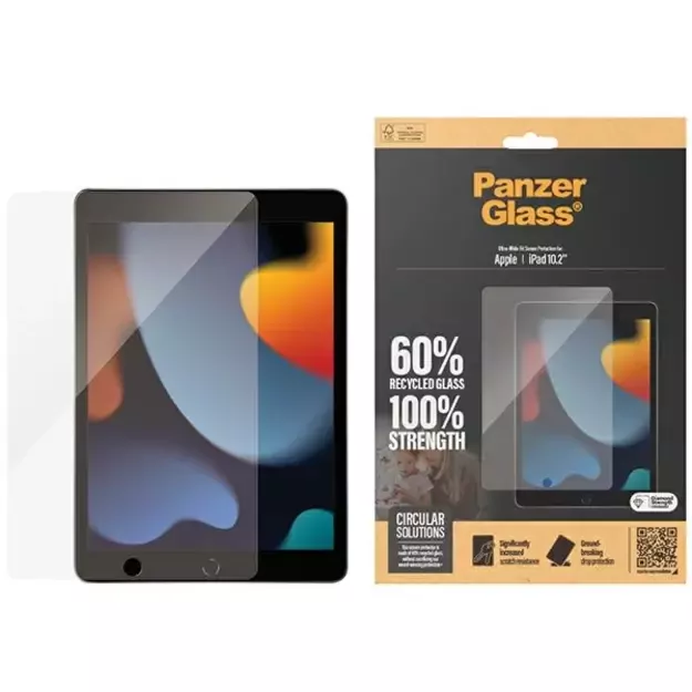 PanzerGlass Ultra-Wide Fit tempered glass for iPad 10.2&quot 