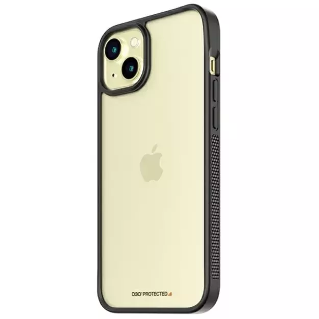 PanzerGlass ClearCase Case for iPhone 15 Plus / 14 Plus with Military Grade Certification - Clear &amp  Black
