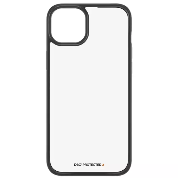 PanzerGlass ClearCase Case for iPhone 15 Plus / 14 Plus with Military Grade Certification - Clear &amp  Black 8