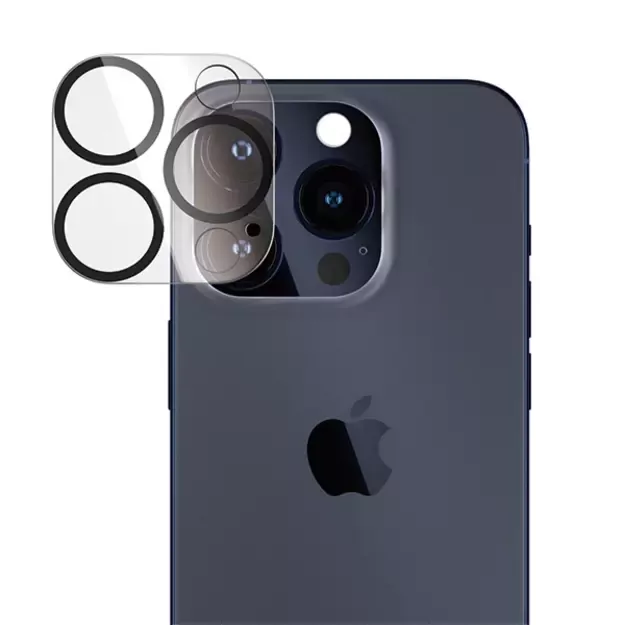 PanzerGlass Privacy Bundle 3in1 Transparent Case + Privacy Glass + Camera Protector for iPhone 15 Pro Max 10