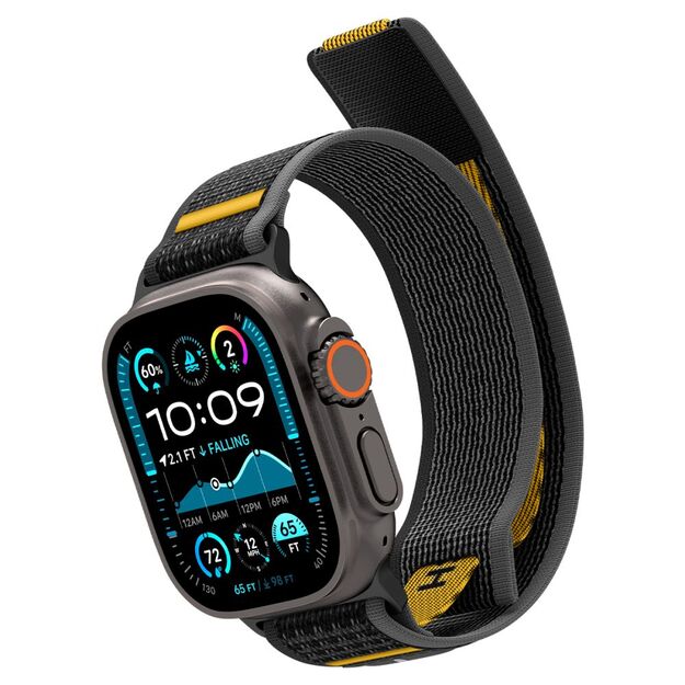 Spigen Athlex Air Strap for Apple Watch 44 / 45 / 46 / 49 mm - Black 10