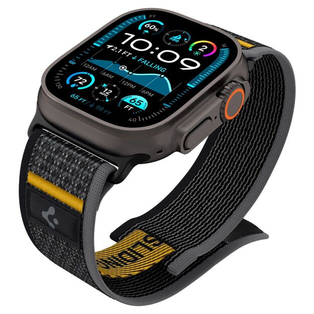 Spigen Athlex Air Strap for Apple Watch 44 / 45 / 46 / 49 mm - Black 8