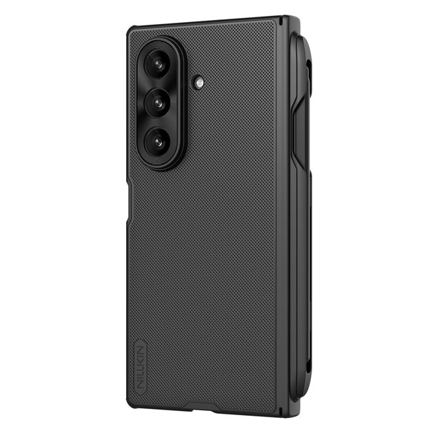 Etui Nillkin Super Frosted Shield Fold na Samsung Galaxy Z Fold 7 z miejscem na S Pen - czarne 2