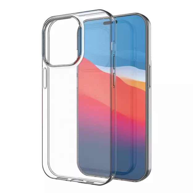 Ultra Clear 0.5mm iPhone 14 Pro cover gel transparent 4