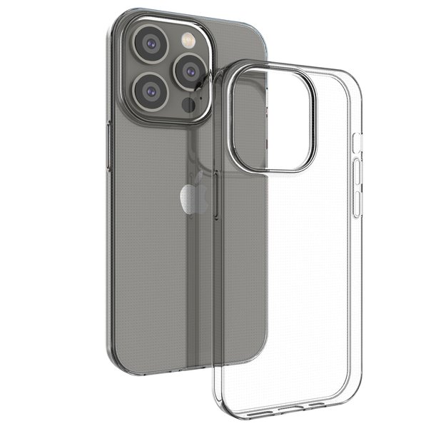Ultra Clear 0.5mm iPhone 14 Pro cover gel transparent 13