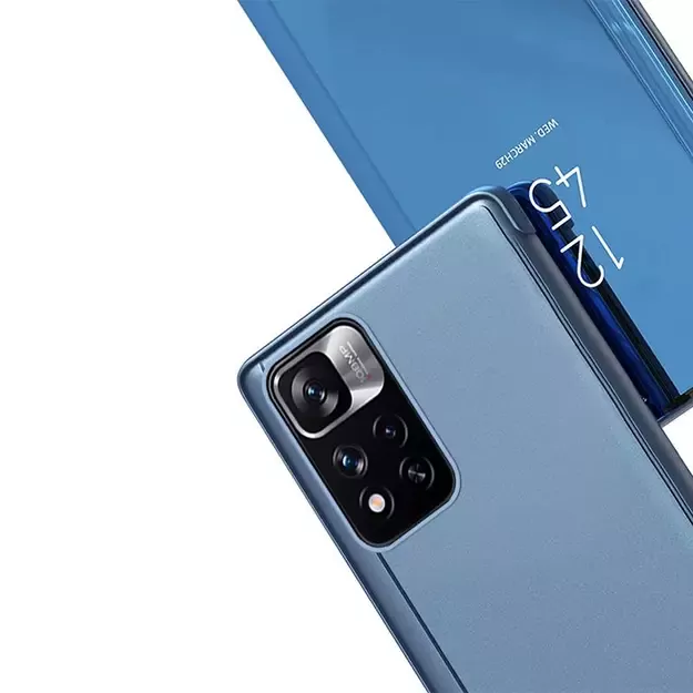 Clear View Case cover for Oppo A76 / Oppo A36 / Realme 9i black 7